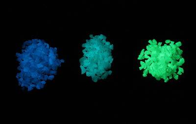  Couleurs de Graviers photoluminescents 